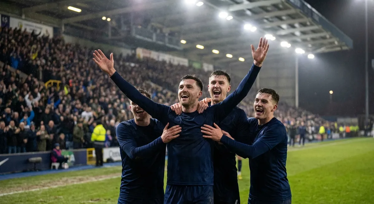 Athlète célébrant une performance sportive