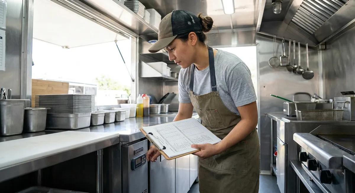 Cuisine de food truck événementiel